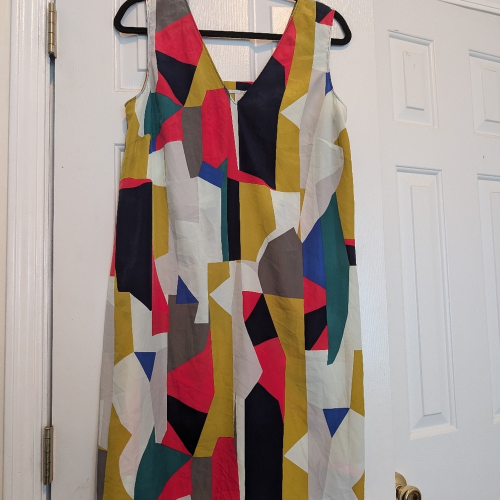 Abstract Mod Shift Dress - Picture 2 of 3